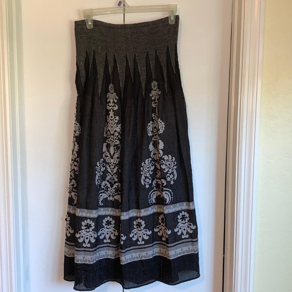Beautifully Embellished Black Skirt